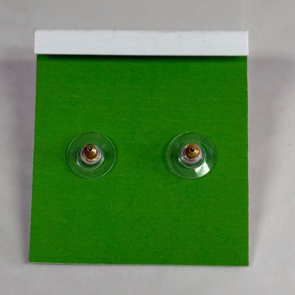 New Kate Spade Bourgeois Bow Goldtone Stud Earrings - Picture 3 of 5